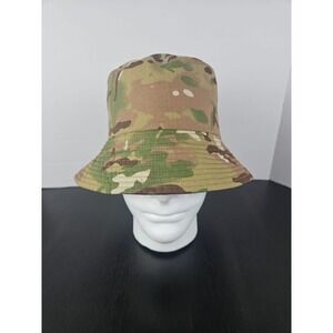 Free People Camo Bucket Hat, Quilted Lined, Never Worn,  NEW